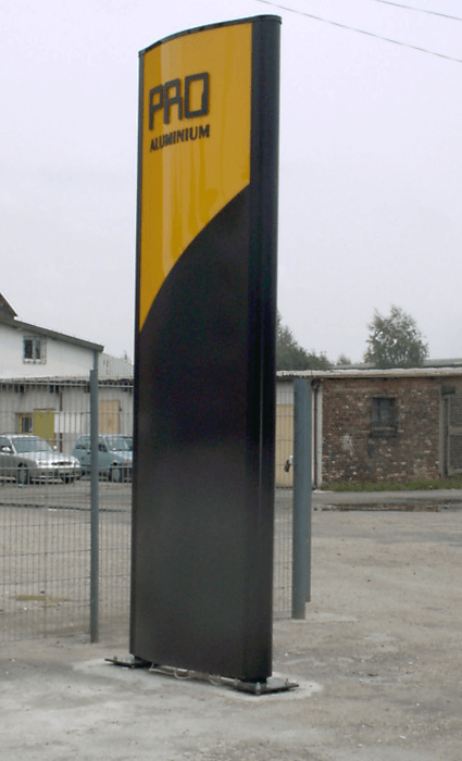 gewölbter Pylon aus Rondo